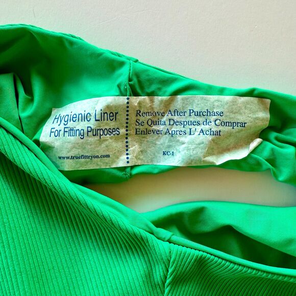 NWT BECCA Swim Modern Edge One Piece in Verde Green Size Small - Picture 10 of 14